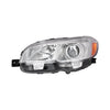 2015-2020 Subaru Wrx Head Lamp Driver Side Halogen With Chrome Bezel High Quality 