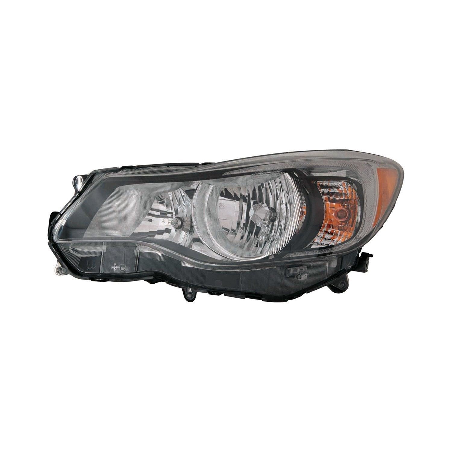 Phare avant gauche halogène pour Subaru Impreza 2014 Crosstrek (réf. 9/13 Capa, Su2502154C) - Hunt Parts