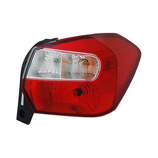 Feu arrière côté passager pour Subaru Impreza 2012-2016 WGN Cabriolet, référence SU2819104C - Hunt Parts