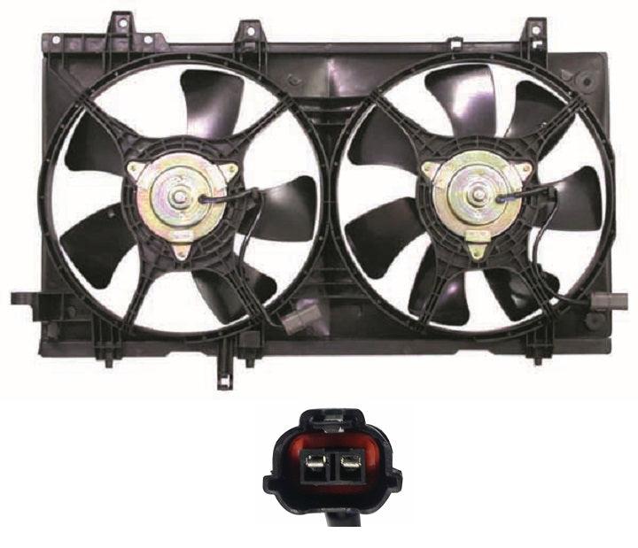 Ensemble ventilateur de refroidissement Subaru Forester 2003-2008 sans turbo, SU3115114