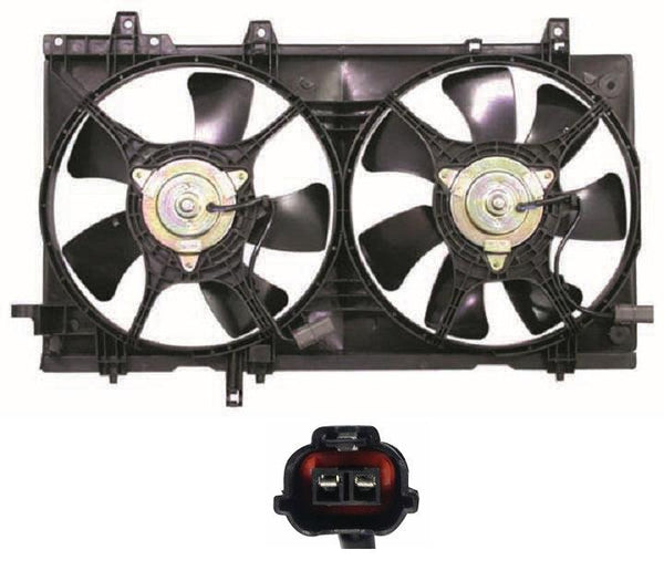 2003-2008 Subaru Forester Cooling Fan Assembly Without Turbo 