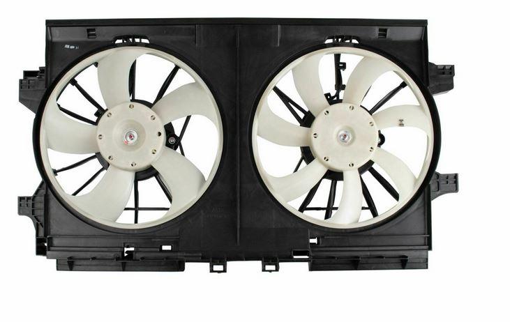 Ensemble ventilateur de refroidissement Subaru Impreza 2017-2019 avec 2 ventilateurs, SU3115135