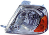 2004-2006 Suzuki Xl7 Head Lamp Driver Side High Quality