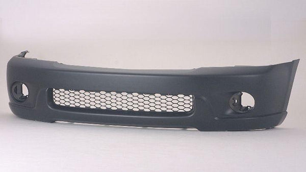 2001-2004 Toyota Sequoia Bumper Front Without Wheel Opening Flare
