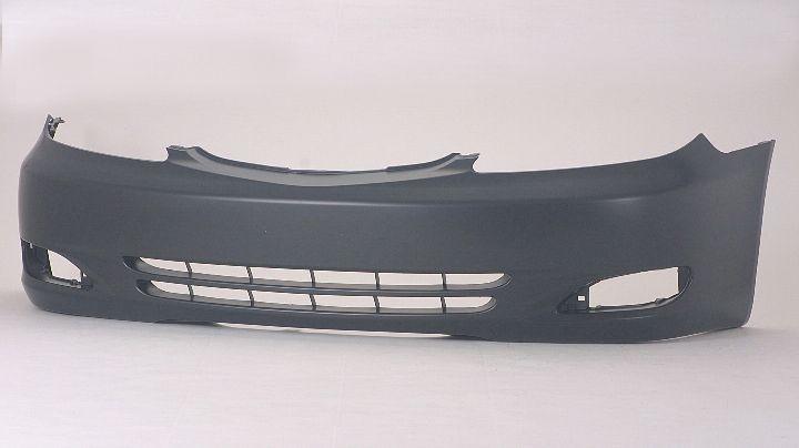 Pare-chocs avant apprêté pour Toyota Camry SE/XLE (avec emplacement pour phare antibrouillard) 2002-2004, référence TO1000231C
