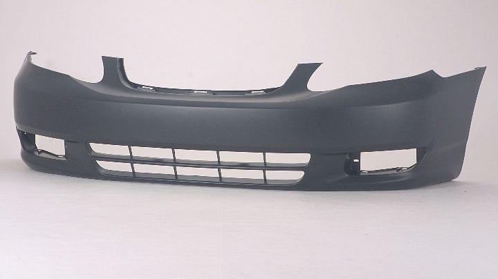 Pare-chocs avant apprêté pour Toyota Corolla berline 2003-2004, modèle Ce-Le, TO1000240 - Hunt Parts