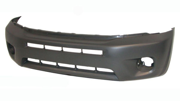 2004-2005 Toyota Rav4 Bumper Front Primed Without Wheel Opening Flare