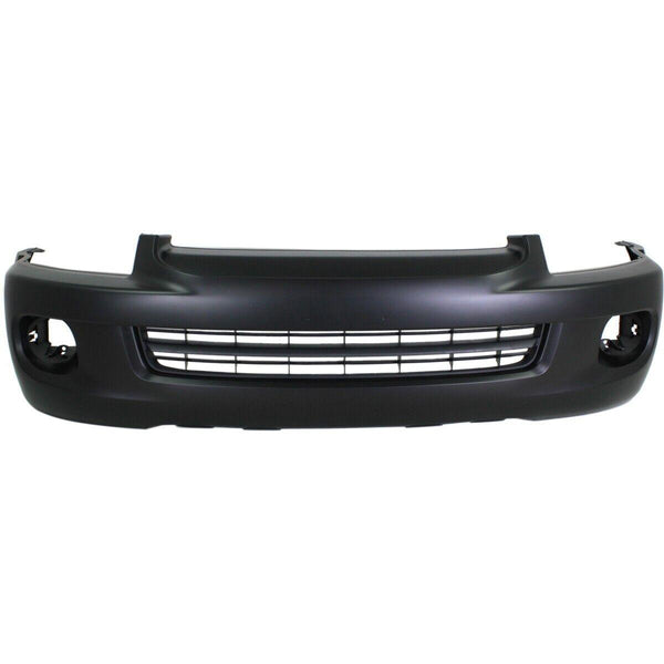 2005-2007 Toyota Sequoia Bumper Front Primed Ptm With Textured Grille Capa