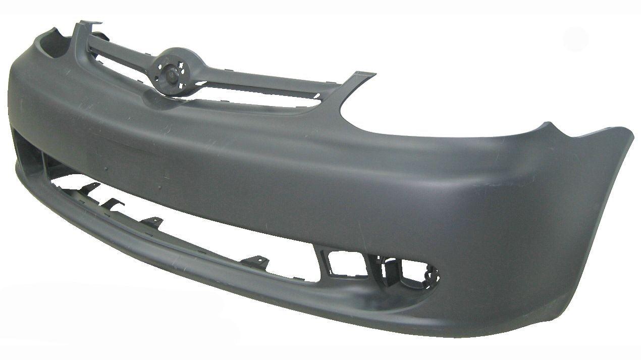 Pare-chocs avant Toyota Echo 2003-2005 Gris foncé mat sans trou pour aileron Coupé/Berline, TO1000296 - Hunt Parts