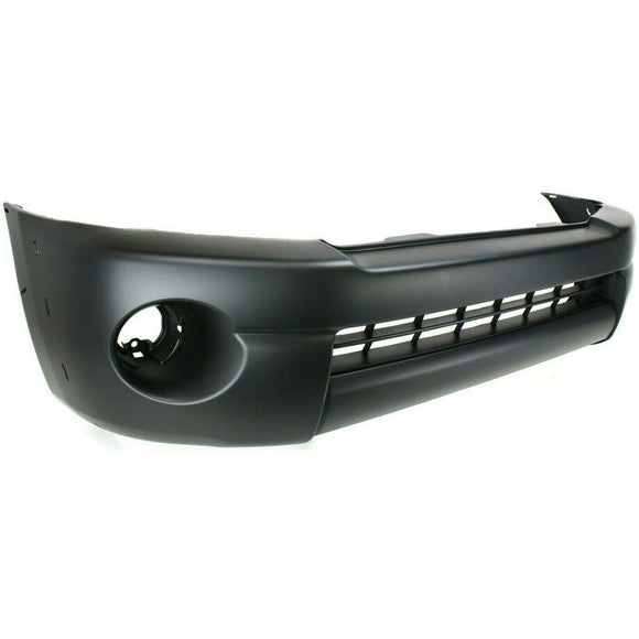 2005-2011 Toyota Tacoma  Bumper Front Black Textured Rwd Pre-Runner/4Wd Model With Flare Without Spoiler