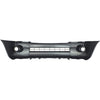 2005-2011 Toyota Tacoma  Bumper Front Fine Textured Black Base Model Without Flare Without Spoiler Capa