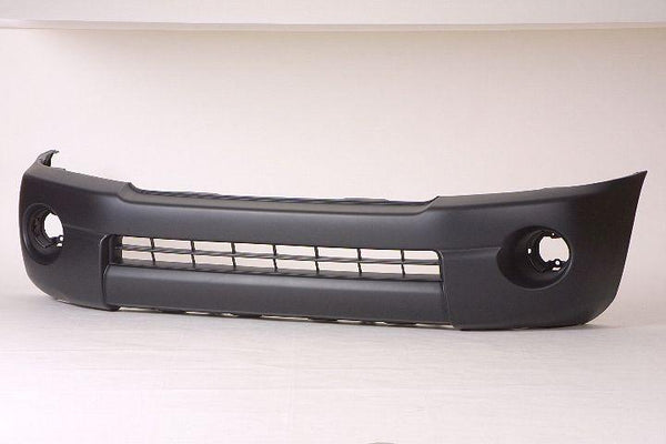 2005-2011 Toyota Tacoma  Bumper Front Fine Textured Black Base Model Without Flare Without Spoiler Capa