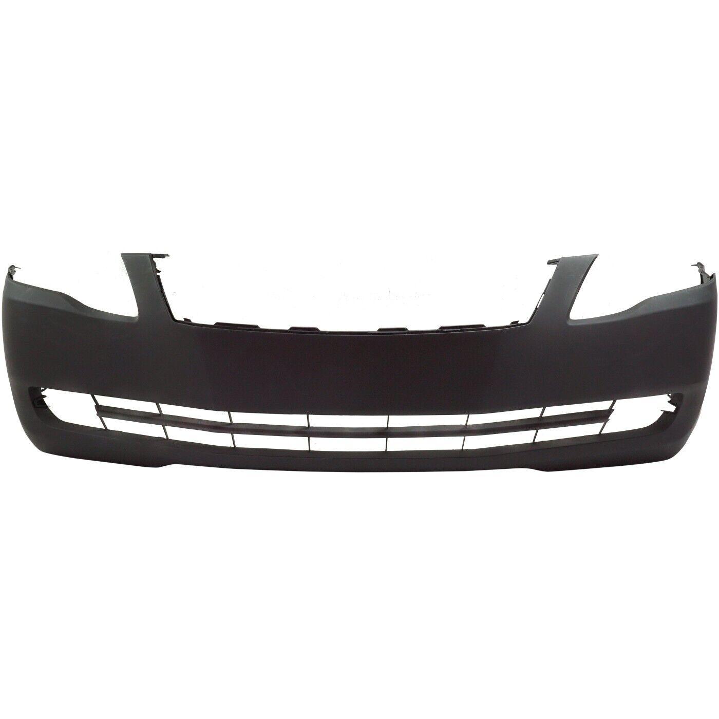 Pare-chocs avant apprêté pour Toyota Avalon 2005-2007 avec emplacement pour feux antibrouillard, sans cache pour régulateur de vitesse laser, TO1000307C