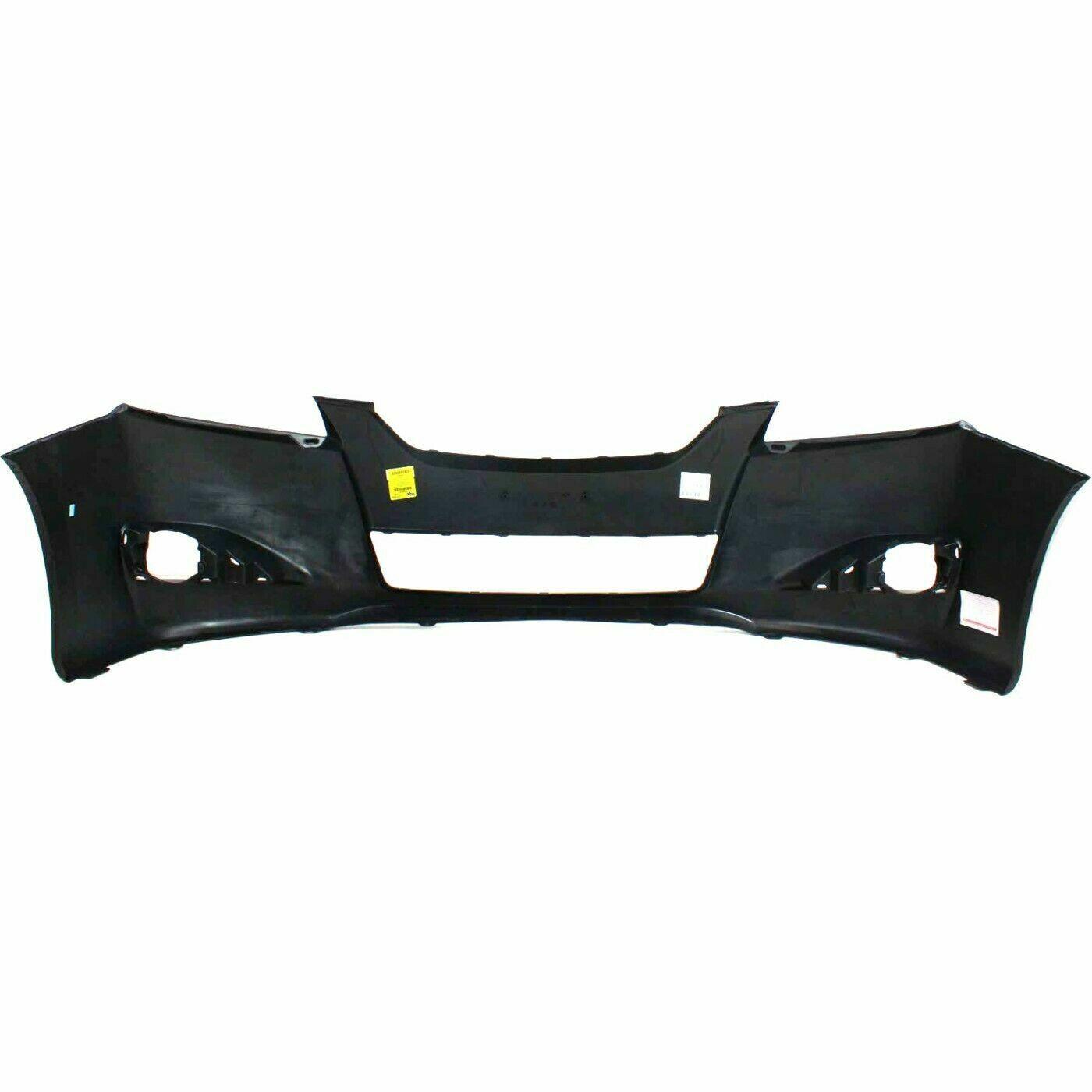 Pare-chocs avant Toyota Matrix 2009-2013 apprêté sans trous pour spoiler Capa TO1000344C, TO1000344C