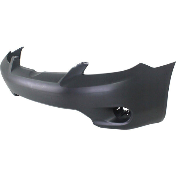 2005-2008 Toyota Matrix Bumper Front Base/Xr/Xrs Matte-Black With Out Spoiler Hole Capa