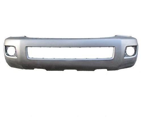 2008-2020 Toyota Sequoia Bumper Front Primed With Fog Lamps Without Sensors Capa