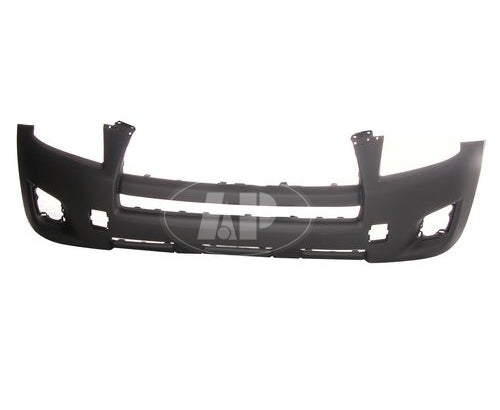 Pare-chocs avant apprêté pour Toyota Rav4 2009-2012, sans trou pour élargisseur d'ailes, modèle de base, TO1000349U - Hunt Parts