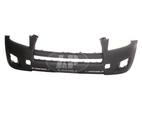 Pare-chocs avant apprêté pour Toyota Rav4 2009-2012, sans trou pour élargisseur d'ailes, modèle de base Capa, TO1000349C - Hunt Parts