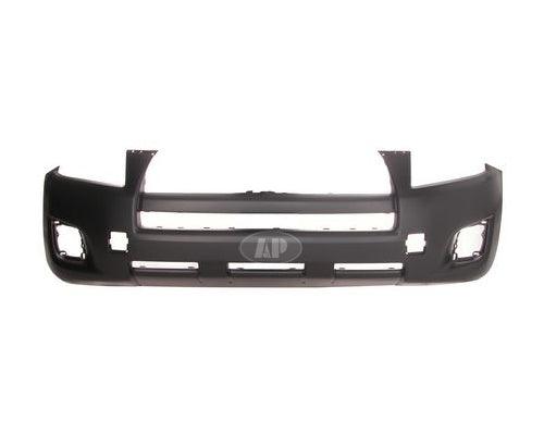 Pare-chocs avant apprêté pour Toyota Rav4 2009-2012 avec trous pour élargisseurs d'ailes, modèle Sport Capa, TO1000351C - Hunt Parts