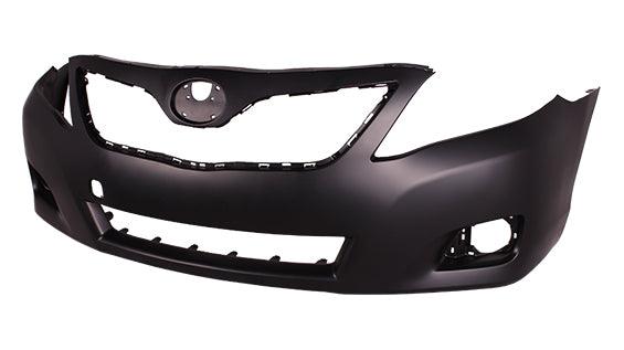 2010-2011 Toyota Camry Bumper Front Primed With Jack Hook Hole Esc Hybrid Japan Built Capa