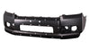 2010 Toyota 4Runner Bumper Front Black With Fog Lamp Hole With Moulding
