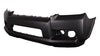2010 Toyota 4Runner Bumper Front Black With Fog Lamp Hole Without Moulding