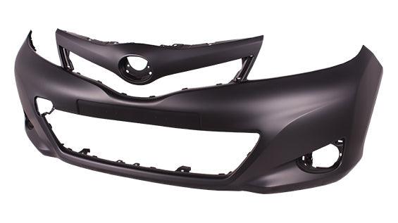 2012-2014 Toyota Yaris Hatchback Bumper Front Primed L/Le Models Exclude Se Capa
