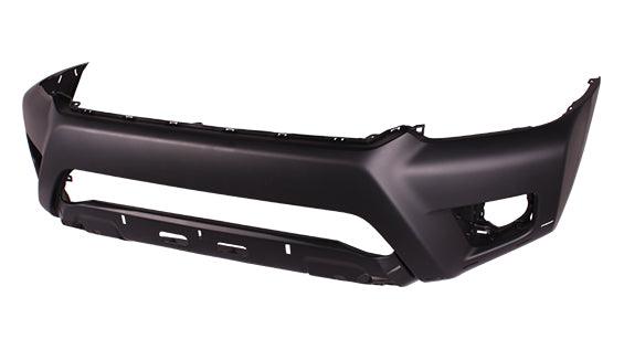 2012-2013 Toyota Tacoma  Bumper Front Primed X-Runner With Apron Hole Without Extension Hole