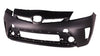 2012-2015 Toyota Prius Plug-In Bumper Front Primed Without Washer Without Led Lamp