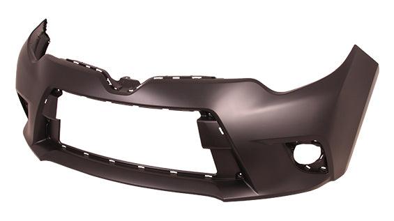 Pare-chocs avant apprêté pour Toyota Corolla Berline 2014-2016 L/LE/CE, TO1000399 - Hunt Parts