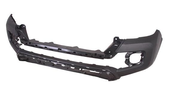 2016-2021 Toyota Tacoma  Bumper Front Primed With Wheel Trim Hole Capa