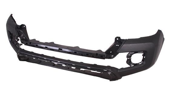 2016-2021 Toyota Tacoma  Bumper Front Primed Without Wheel Trim Hole