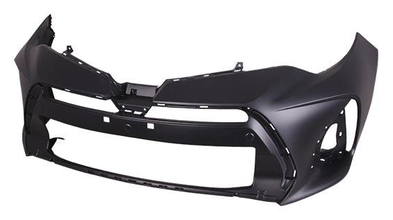 2017-2019 Toyota Corolla Sedan Bumper Front Primed Se/Xse Capa