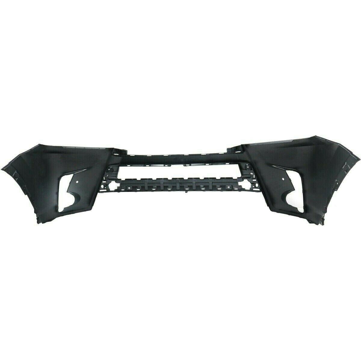 Pare-chocs avant apprêté pour Toyota Highlander Hybrid 2017-2019 avec capteur, TO1000428C - Hunt Parts