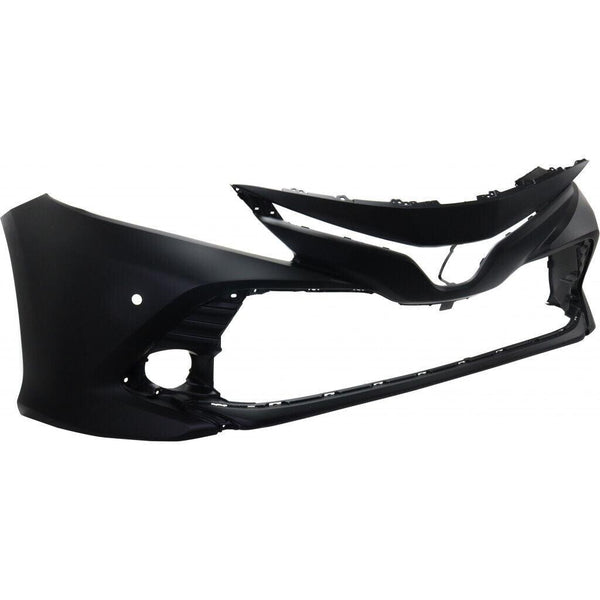 2018-2020 Toyota Camry Bumper Front Primed Xle With Sensor Capa
