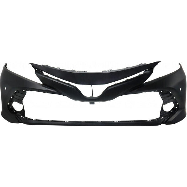2018-2020 Toyota Camry Bumper Front Primed Xle With Sensor