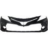 2018-2020 Toyota Camry Bumper Front Primed Xle With Sensor