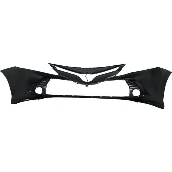 Bumper Front Toyota Camry 2018-2020 Primed L/Le/Le Hybrid Without Sensor , To1000438U