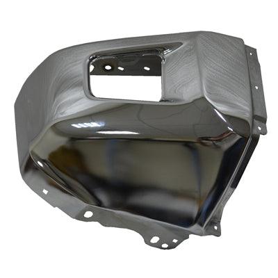 Pare-chocs avant pour Toyota Tundra 2014-2021 sans trou pour capteur, capuchon chromé, TO1005184C