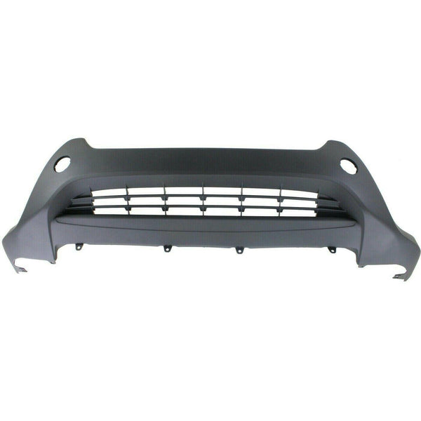 2013-2015 Toyota Rav4 Bumper Lower Front Le Model Without Chrome Strip Holes Textured Capa
