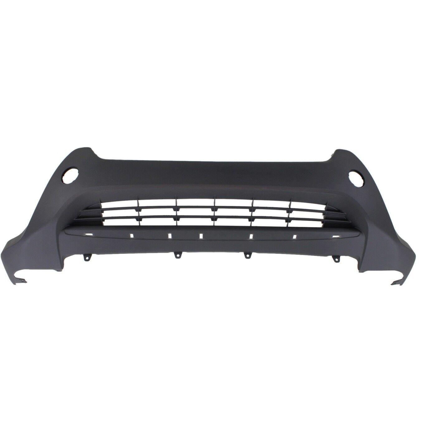 Pare-chocs inférieur avant pour Toyota Rav4 2013-2015, modèle XLE/Ltd, avec bande chromée perforée et revêtement texturé, TO1015109C