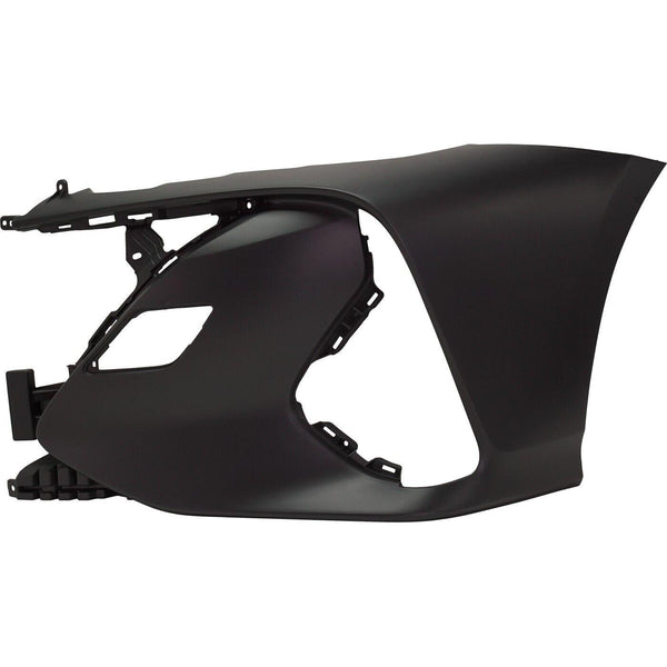 2017-2021 Toyota Prius Prime Bumper Front Driver Side Primed Without Sensor