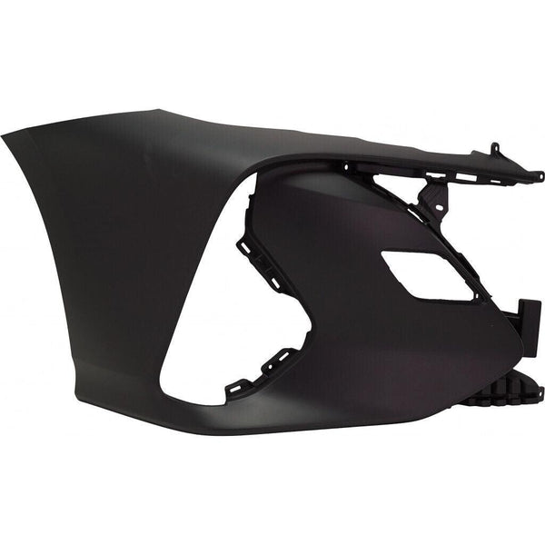 2017-2021 Toyota Prius Prime Bumper Front Passenger Side Primed Without Sensor