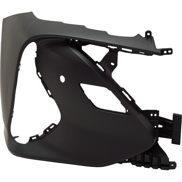 2017-2021 Toyota Prius Prime Bumper Front Passenger Side Primed With Sensor