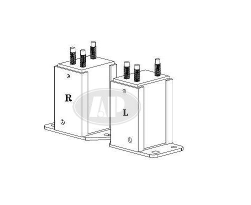 Support de barre d'armature avant côté conducteur pour Toyota Tacoma 2005-2021 en aluminium, TO1026106