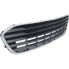 2013-2015 Toyota Avalon Grille Lower Painted Silvr Gray With Chrome Mldg Without Sensor Hole