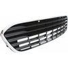 2013-2015 Toyota Avalon Grille Lower Painted Silvr Gray With Chrome Mldg With Sensor Hole