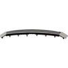 2017-2019 Toyota Highlander Grille Lower Matte Black With Silver Moulding