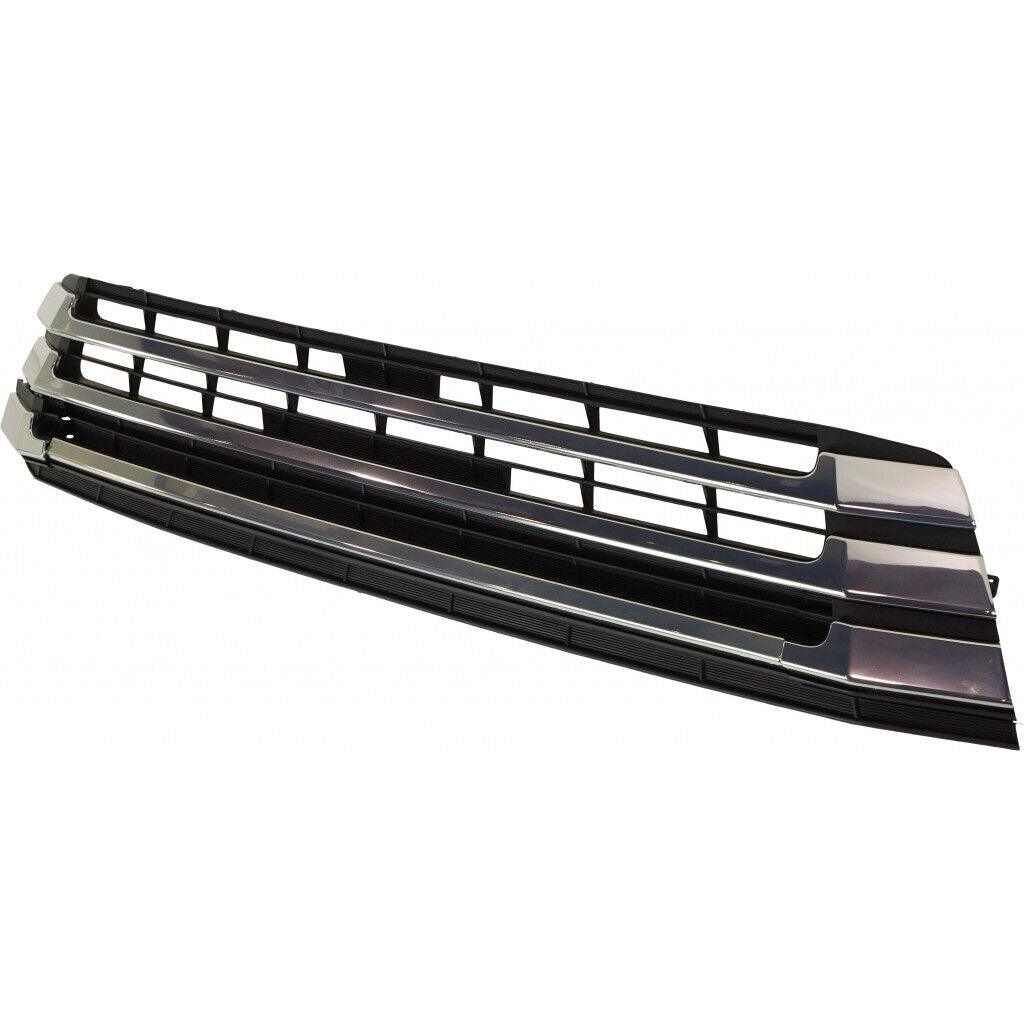 Calandre inférieure chromée pour Toyota Highlander Hybrid 2017-2019 (sans vue panoramique), TO1036174