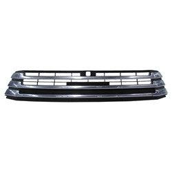 Calandre inférieure chromée avec vue panoramique pour Toyota Highlander Hybrid 2017-2019, TO1036175